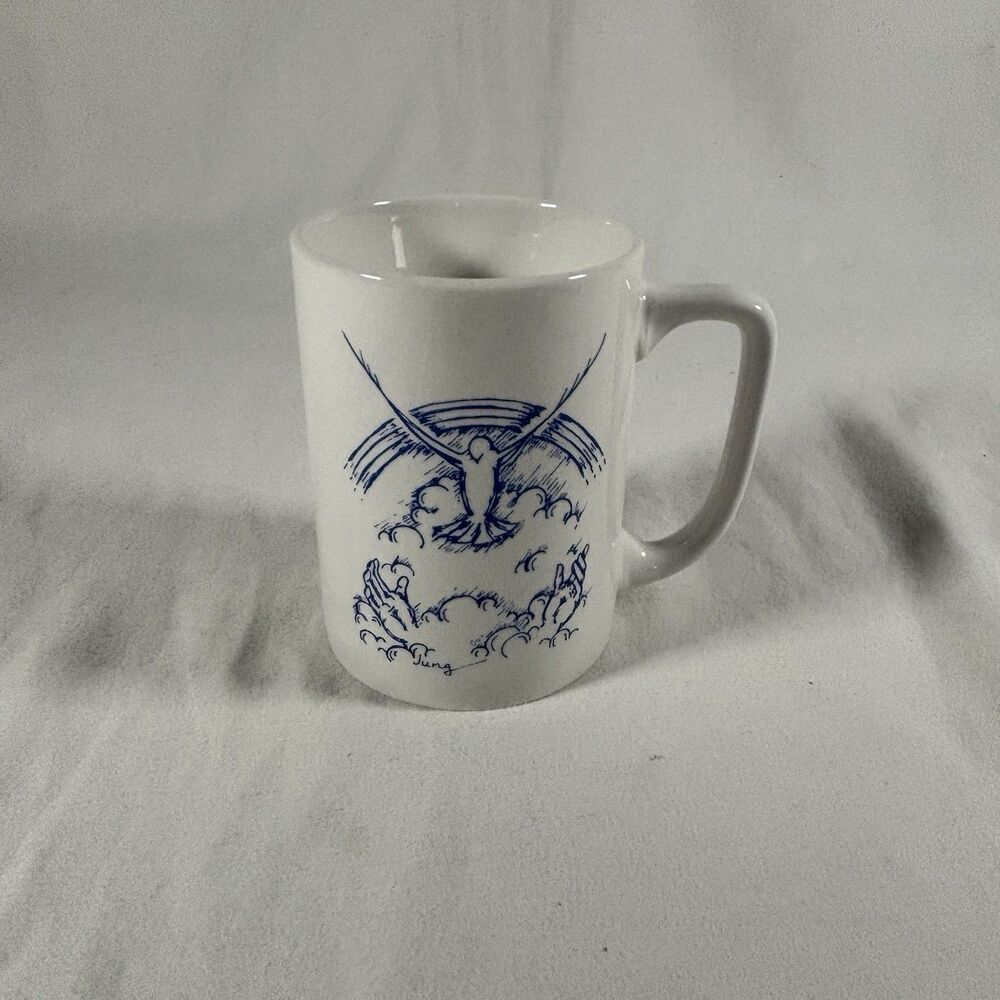Christian Dove Hands Clouds Mug Deuteronomy 33:27 Linyi China